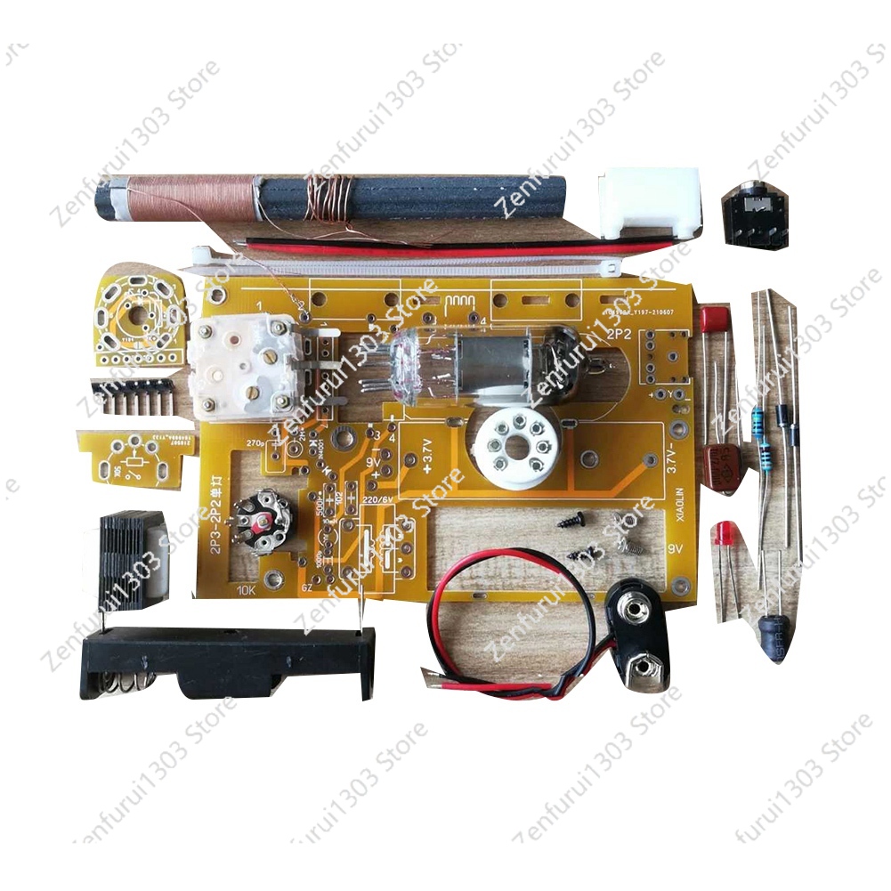 Diy Lamp Electronics - Doe-het-zelf-kits 2P2 elektronische buis radio met