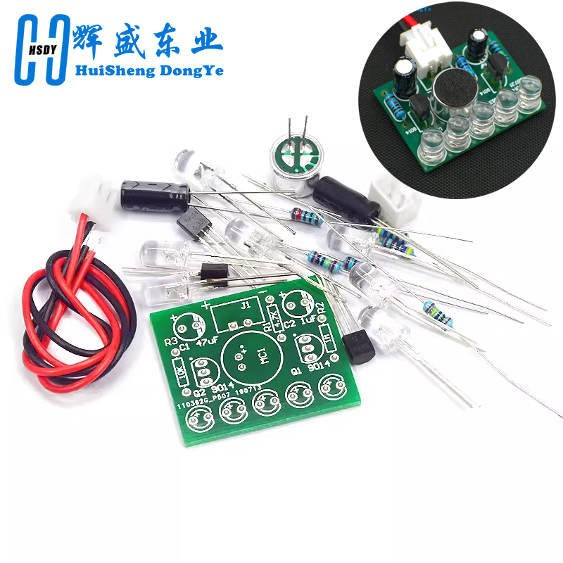 Diy Electronics Lab - 3V-5.5V Spraakgestuurde controlelamp LED-melodie Lichtmodule DIY
