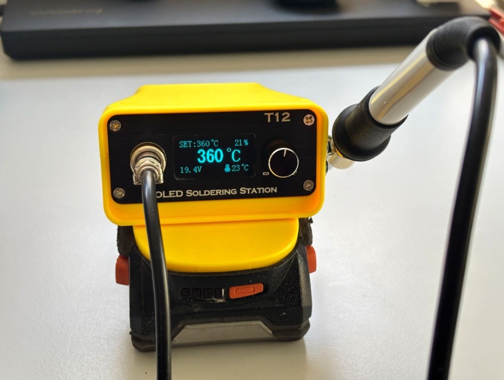 Diy Electronics Bench - T12 Draadloze Soldeerbout Voor RIDGID AEG