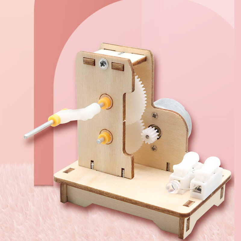 Diy Kit Elektronik - DIY Mini Handgenerator DIY Science Experiment