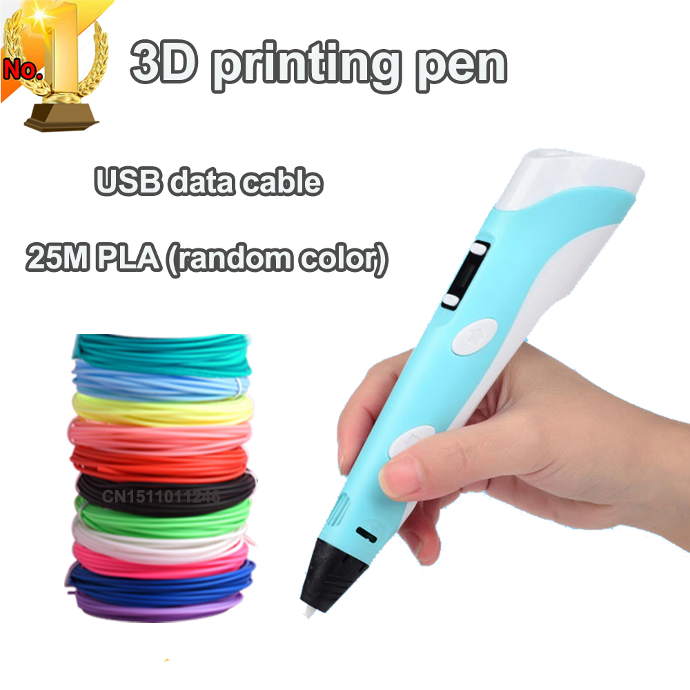 Diy Electronics Filament - Elektronische 3D-printpen met LED-display 25M PLA-filament