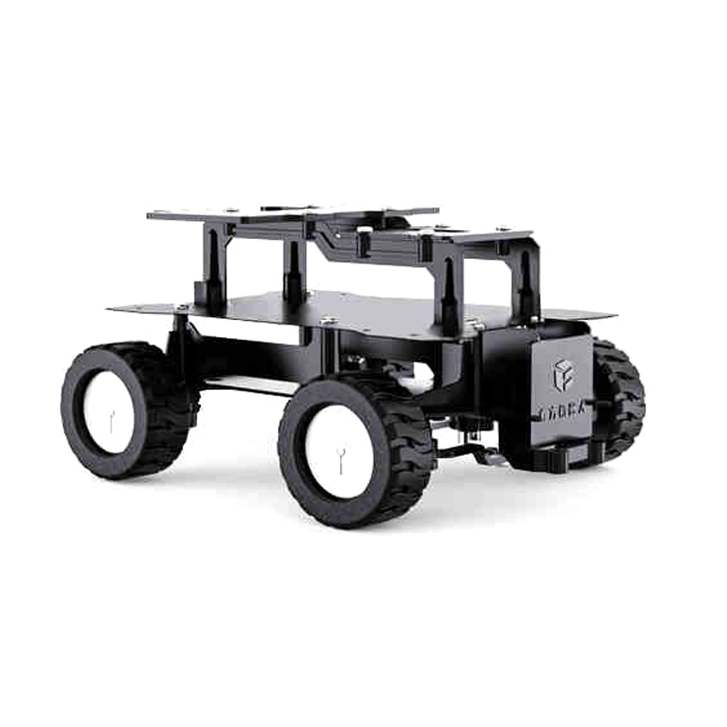 Diy Kit Elektronik - Acryl 4WD Robot Auto Motor Ackerman