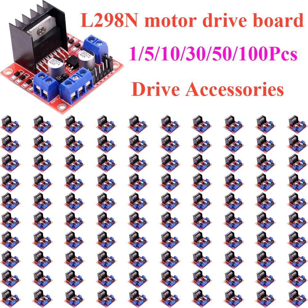 L298N Motor Driver - 1 ~ 100 Stuks L298N DC