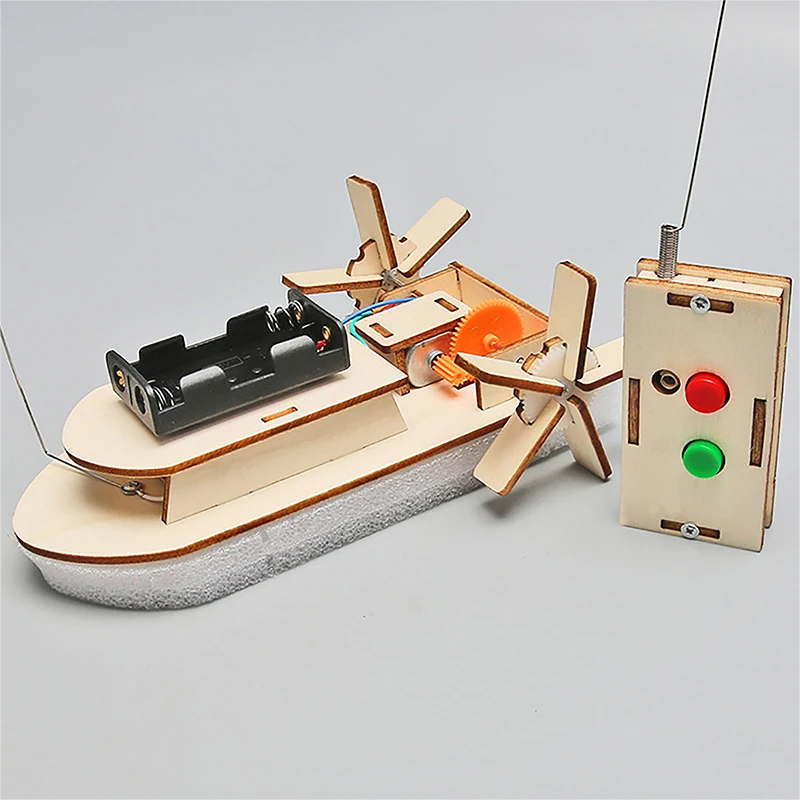 Diy Kit Elektronik - DIY Boot Model Wetenschap Speelgoed Kinderen