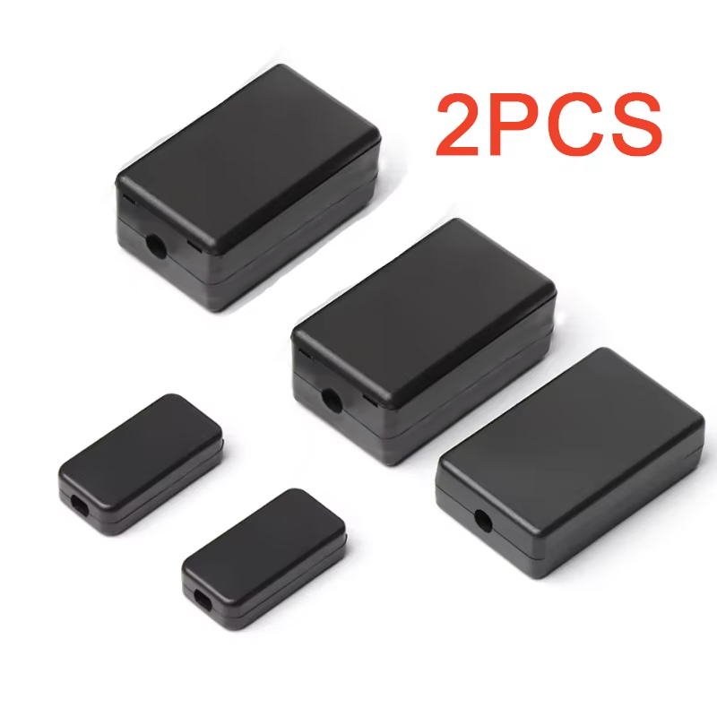 Diy Box Electronics Mall - 2 STKS Plastic Waterdichte Black Box