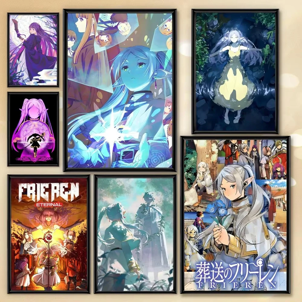 Diy Elektronik - DIY olieverfschilderij op nummer Anime Frieren
