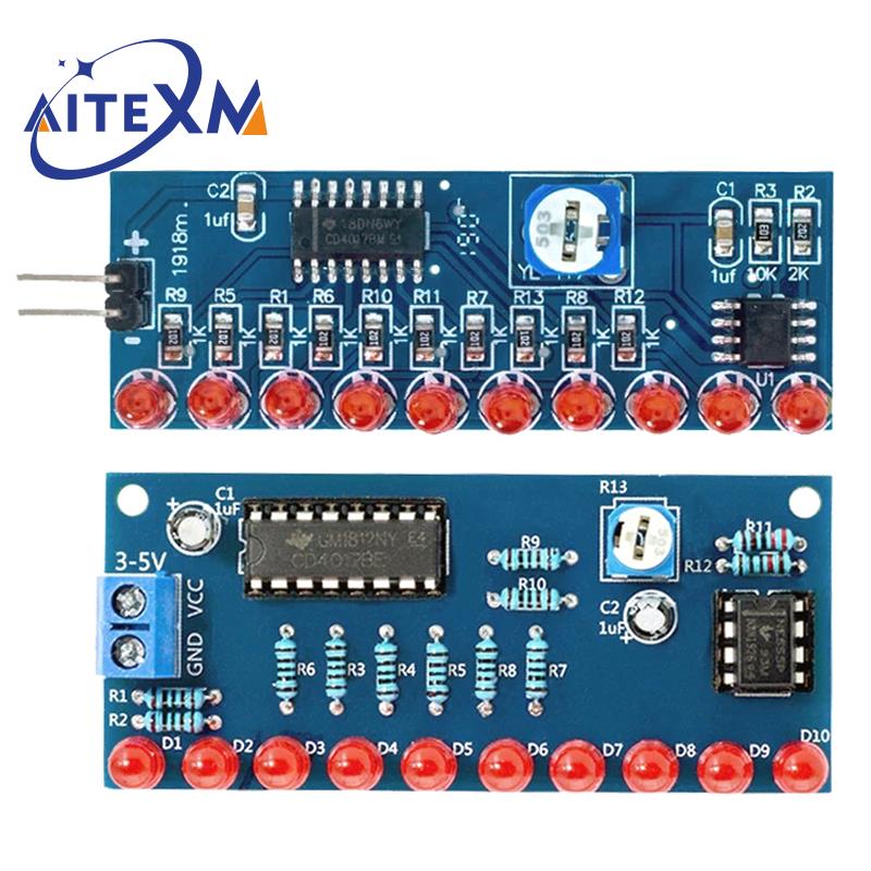 Diy Electronics Lab - Smart Electronics Kits Ne555 + CD4017