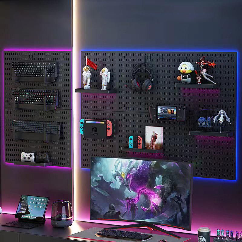 Diy Electronics Rack - Aan De Muur Gemonteerde No-Punch Hole