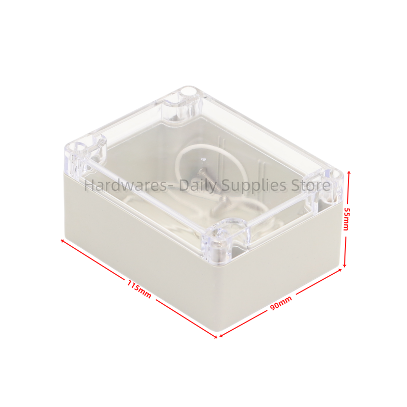 Diy Projects With Electronics - 1 Stuk 115X90X55Mm Waterdicht Plastic Behuizing