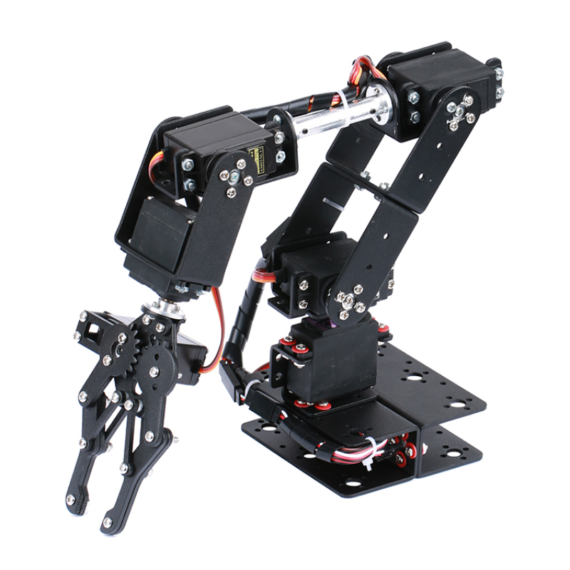 Diy Kit Elektronik - STEAM DIY 6-DAG Robot Metaallegering Mechanische