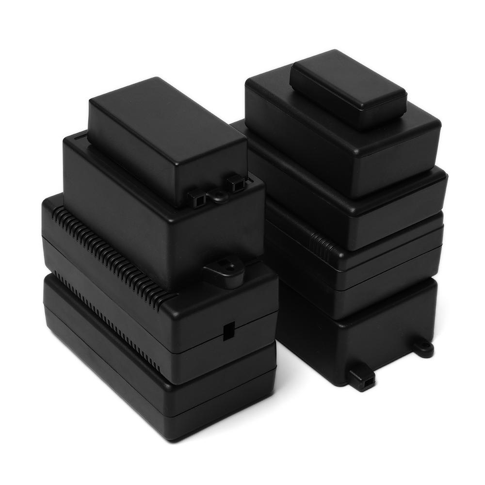 Diy Projects With Electronics - 1Pc Zwart Plastic Waterdichte Diy Behuizing