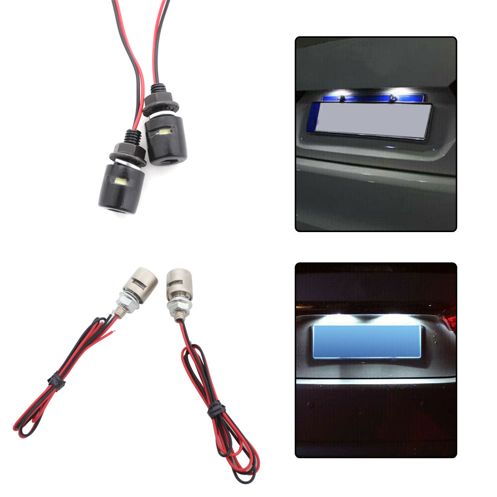 Diy Lamp Electronics - Universele Auto Motorfiets Nummer Nummerplaat Verlichting