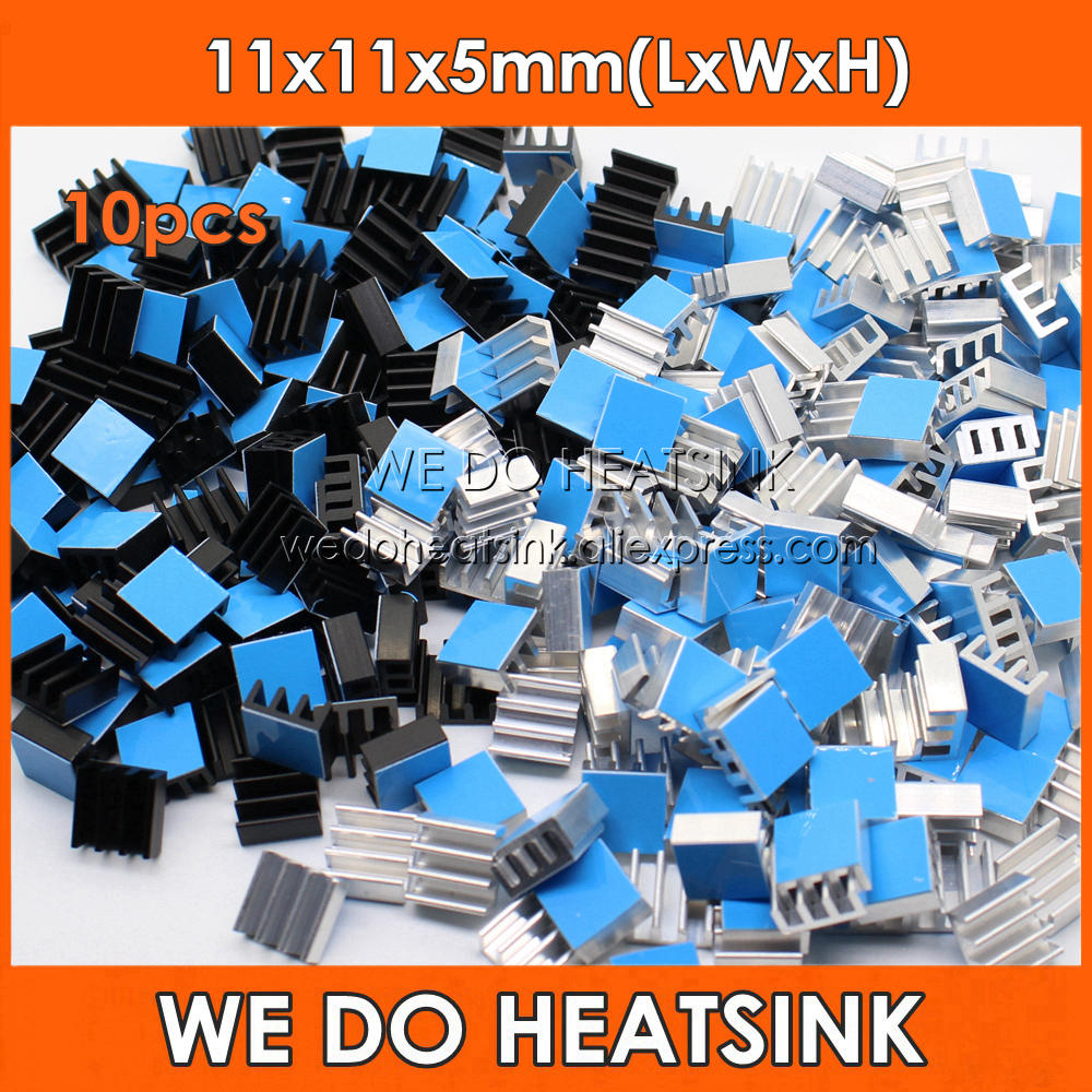 Diy Electronics For Home - We Doen Heatsink 10 Pcs Aluminium