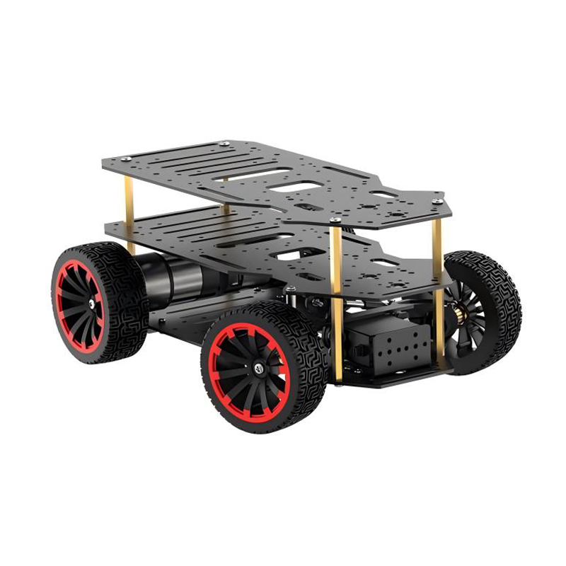 Diy Kit Elektronik - 5KG Belasting 4WD Robot Auto Metalen