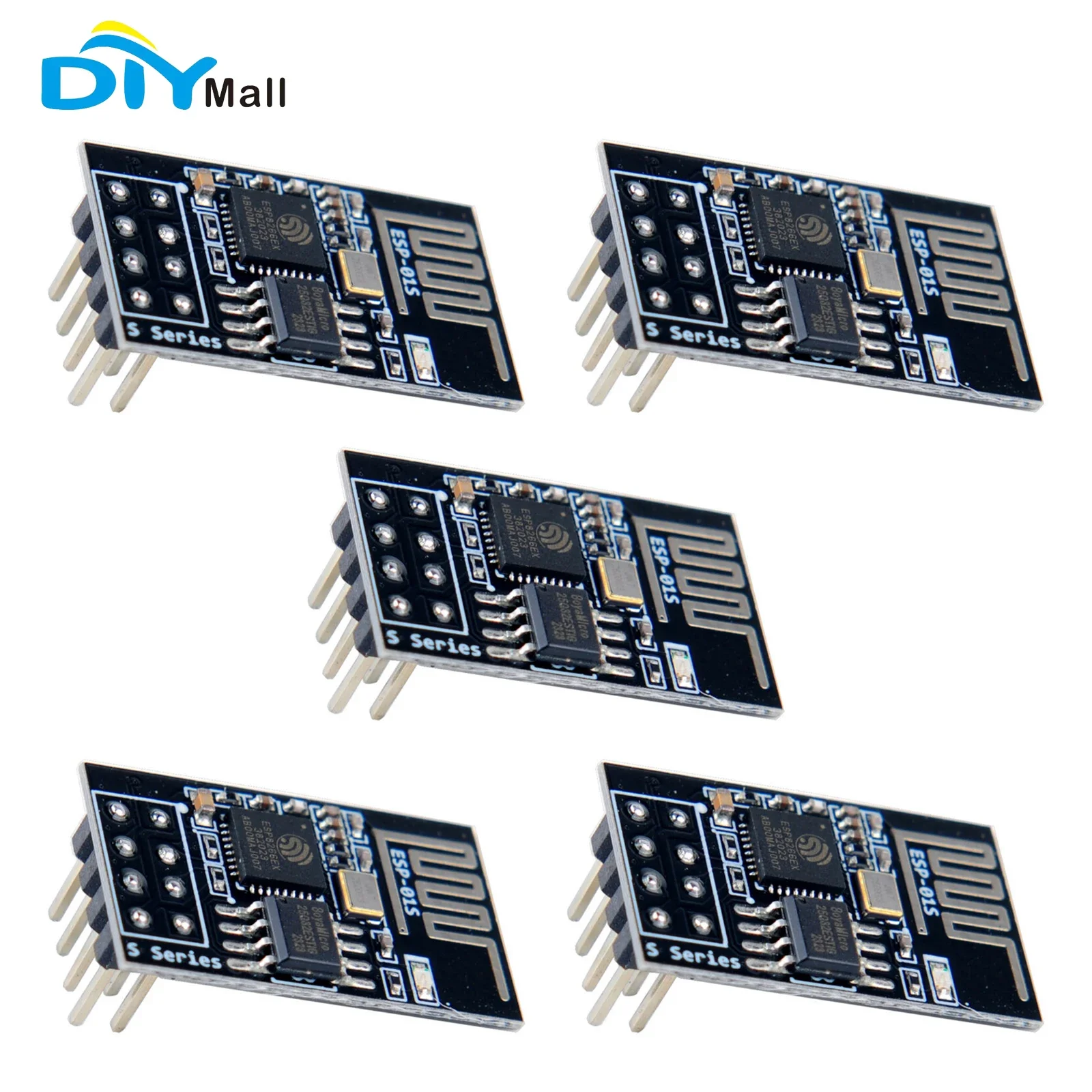 Diy Projects With Electronics - ESP-01S ESP8266 WiFi-module 4MB Flash 3,3V