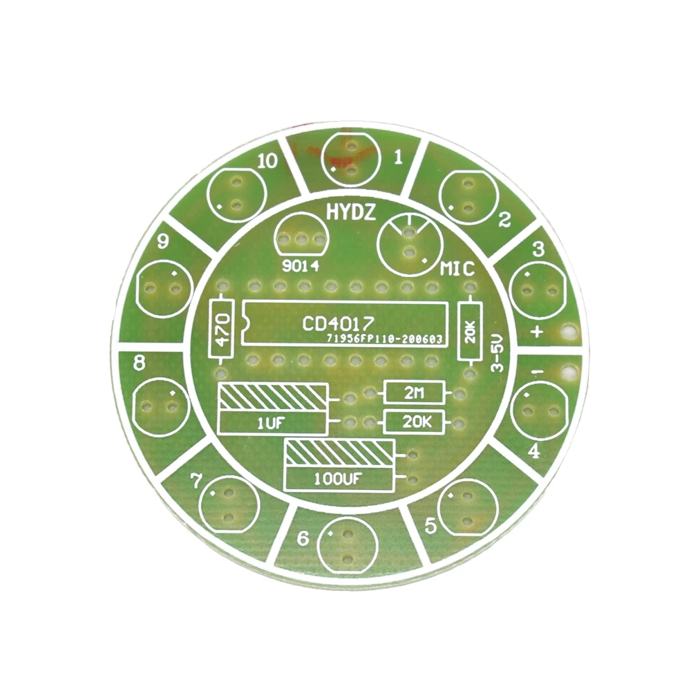 CD4017 kleurrijke spraakbestur - Diy Electronics Lab recensie en prijs