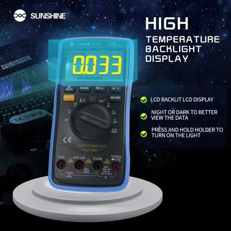 DT-17N Zakformaat Digitale Mul - Multimeter Digital recensie en prijs