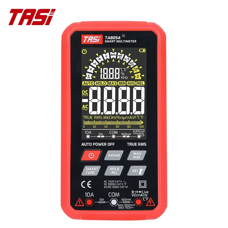 TASI TA805A Slimme digitale mu - Multimeter Digital recensie en prijs