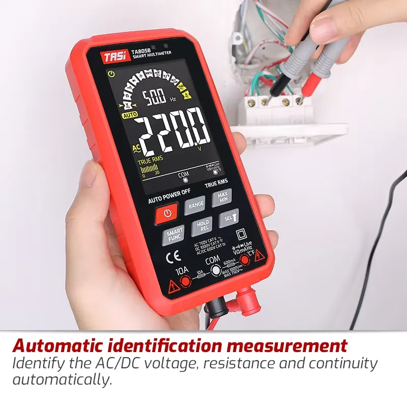 TASI TA805A Slimme digitale mu - Multimeter Digital recensie en prijs