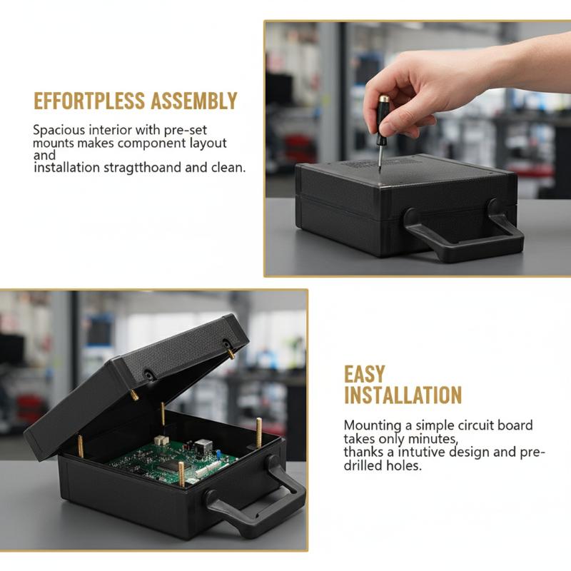 Waterdichte kunststof elektron - Diy Box Electronics Mall recensie en prijs