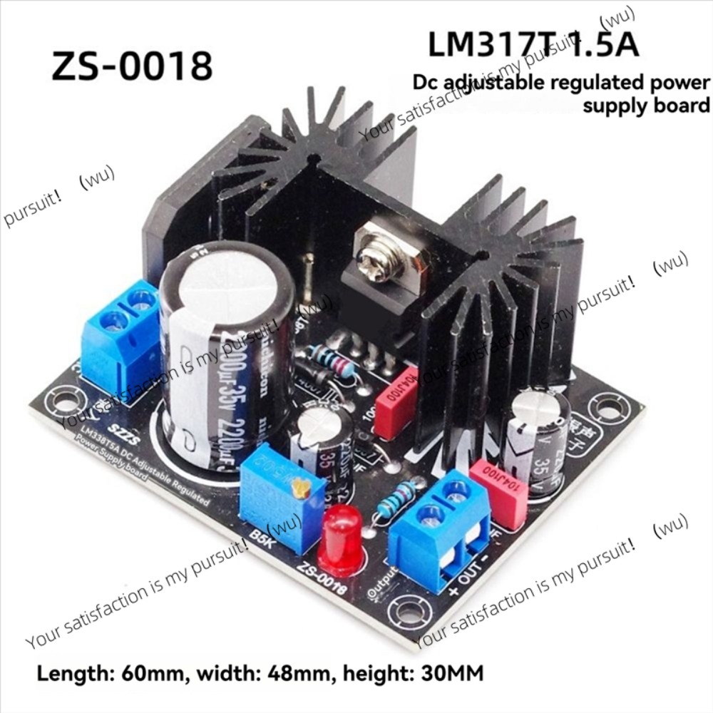 Instelbare LM317 1.5A uitgangs - Diy Electronics Filament recensie en prijs