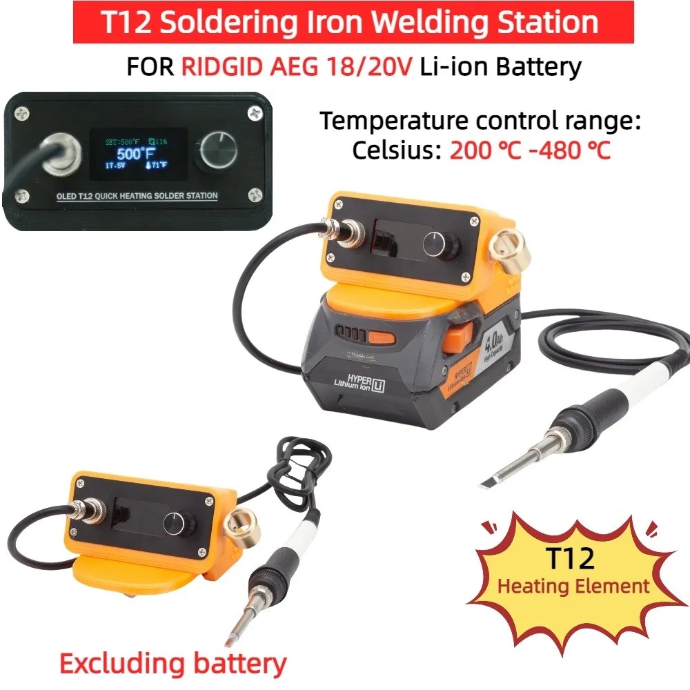 T12 Draadloze Soldeerbout Voor - Diy Electronics Bench recensie en prijs