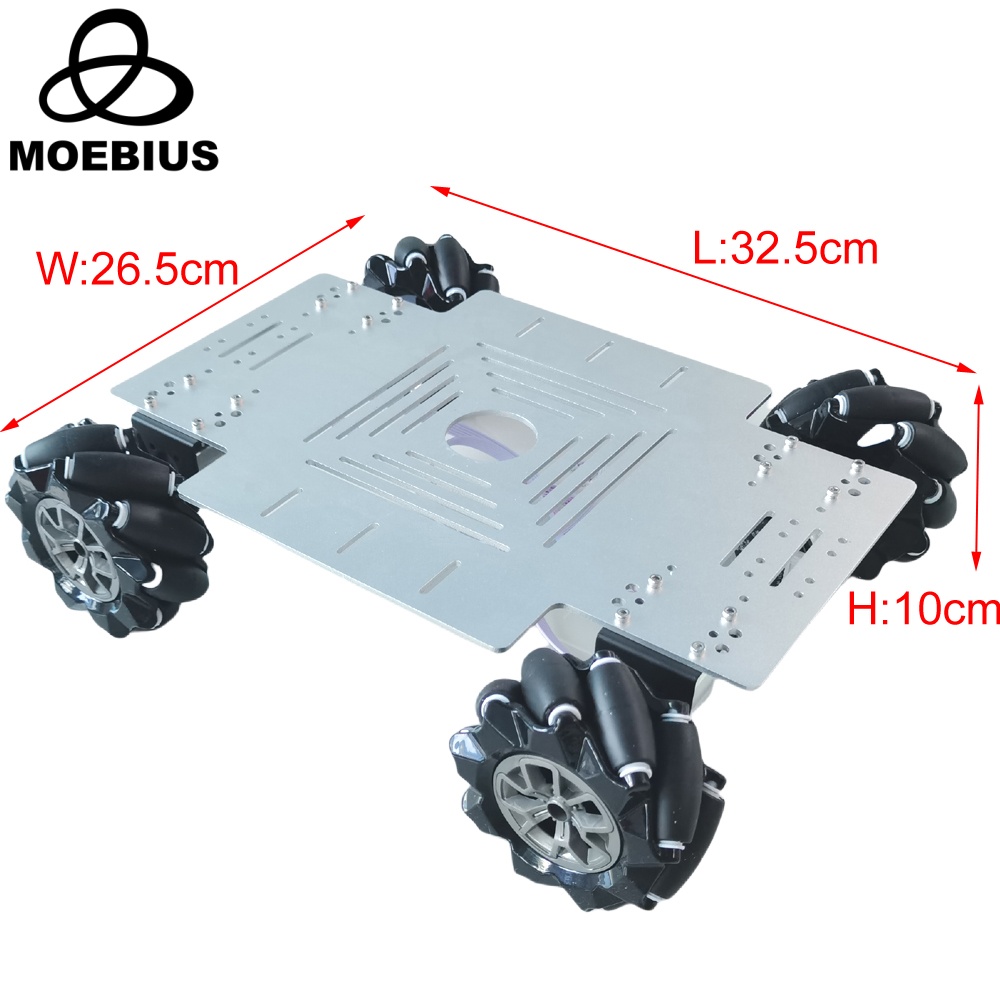 25KG Belasting 4WD Mecanum Wie - Diy Kit Elektronik recensie en prijs
