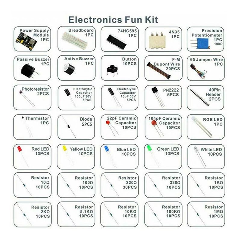 T23C MB-102 DIY Project Starte - Diy Projects With Electronics recensie en prijs