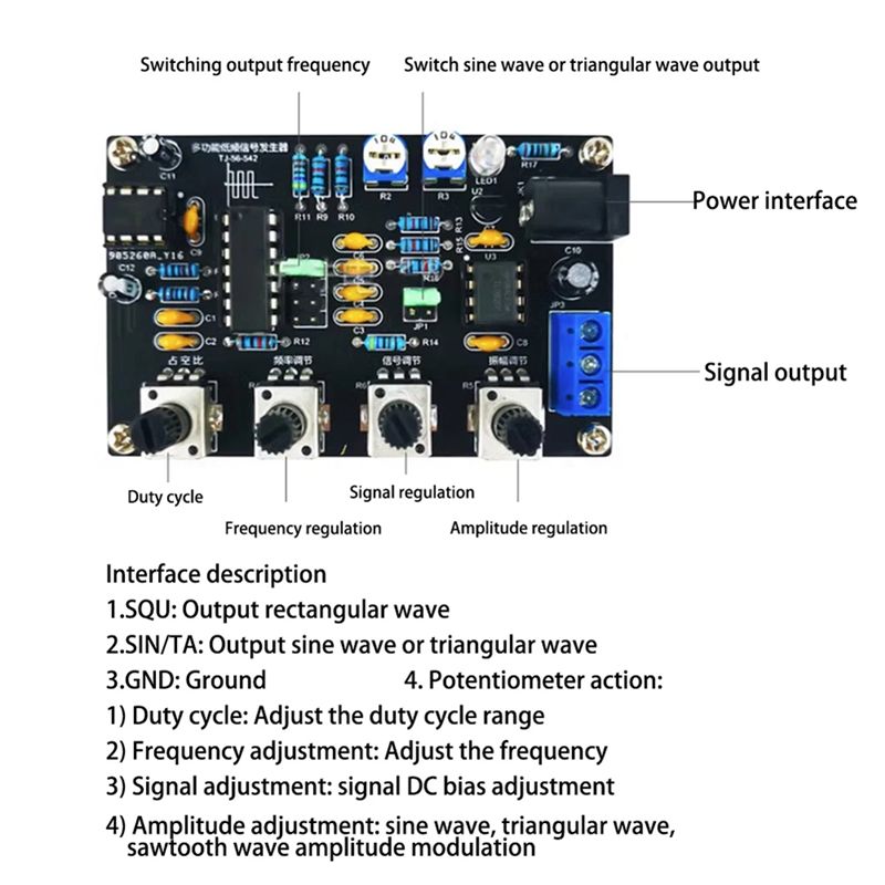 A76I-ICL8038 Functie Signaalge - Diy Elektronik recensie en prijs
