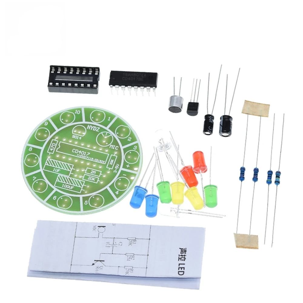 CD4017 Kleurrijke spraakbestur - Diy Electronics Lab recensie en prijs