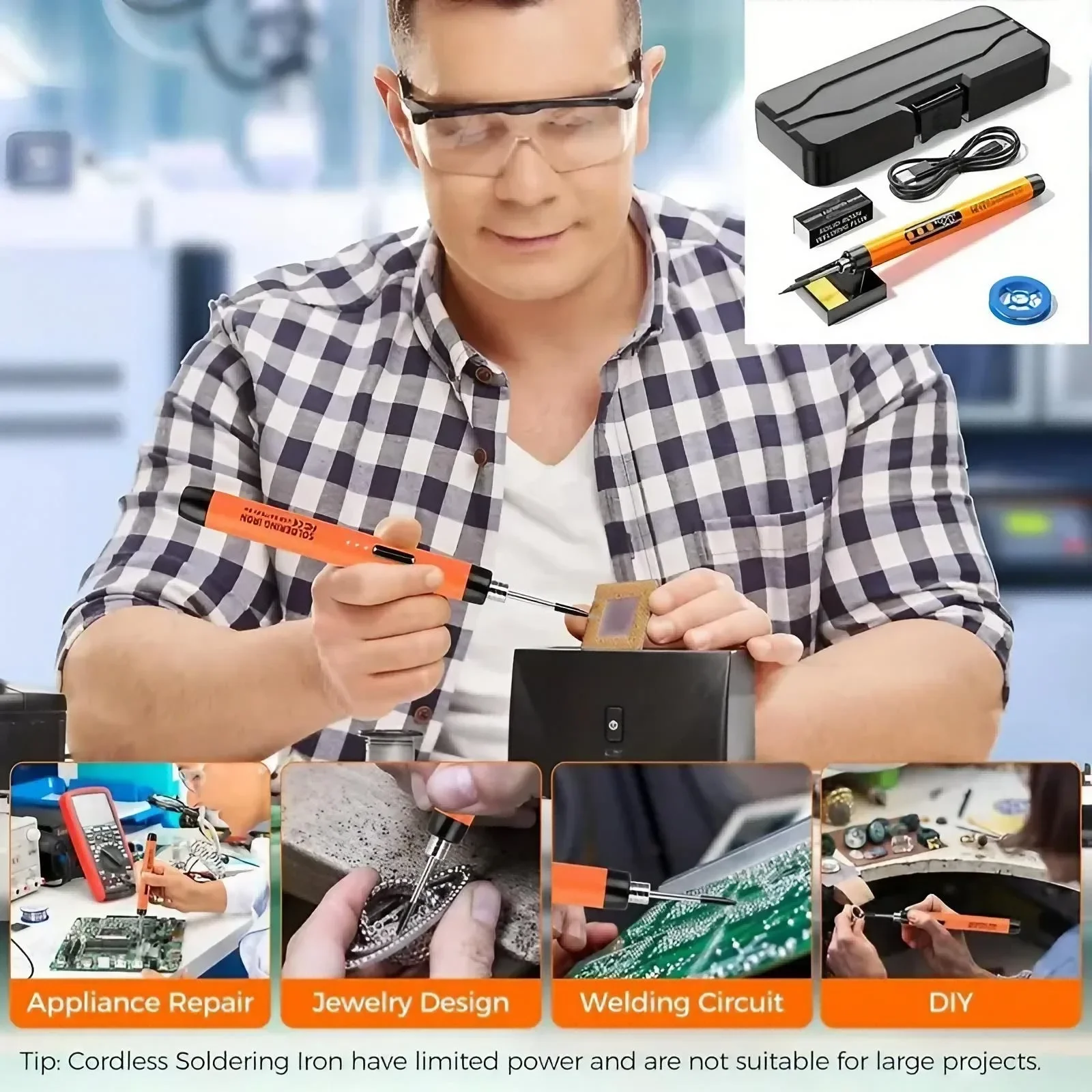 Precisie oplaadbare mini-solde - Diy Electronics Bench recensie en prijs