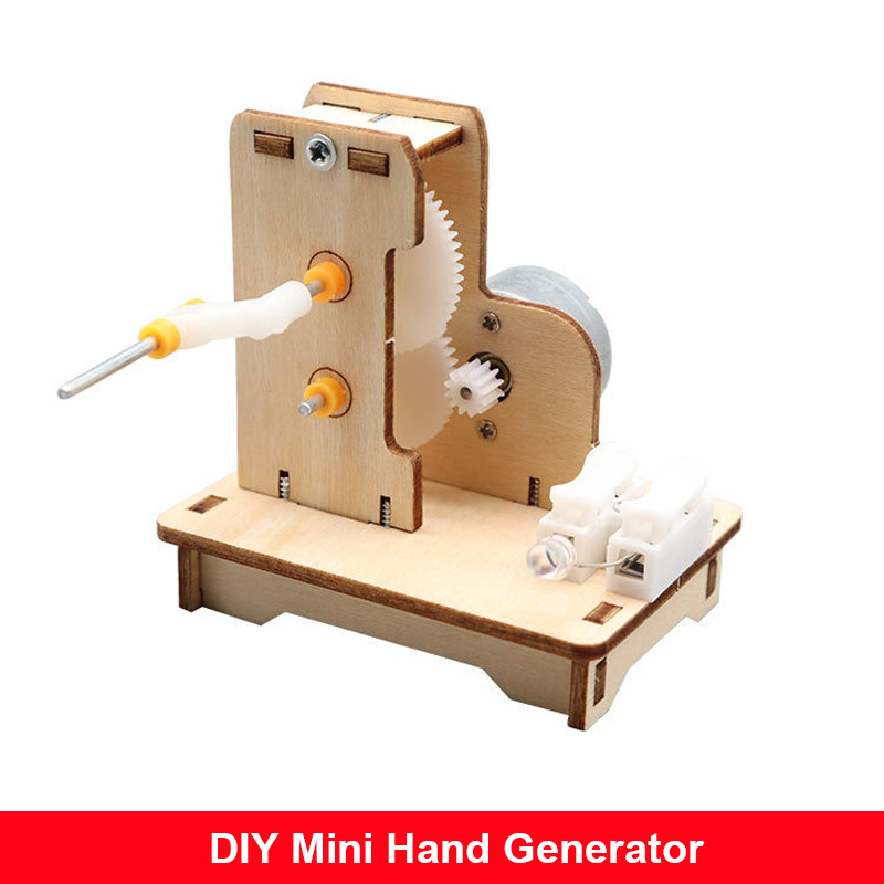 DIY Mini Handgenerator DIY Sci - Diy Kit Elektronik recensie en prijs