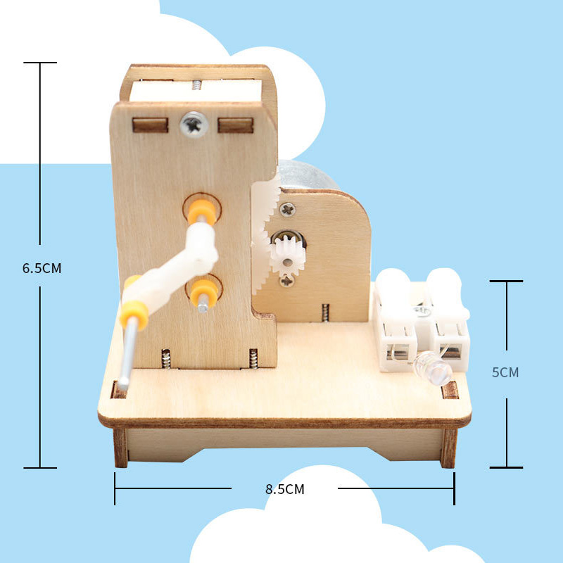 DIY Mini Handgenerator DIY Sci - Diy Kit Elektronik recensie en prijs