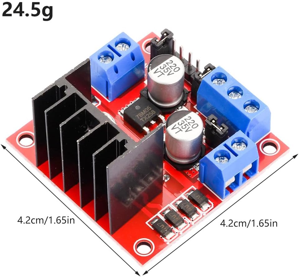 L298N driver board module L298 - L298N Motor Driver recensie en prijs