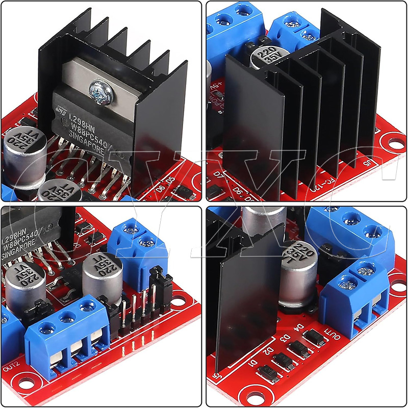 1-10PCS L298N Stappenmotor Dri - L298N Motor Driver recensie en prijs