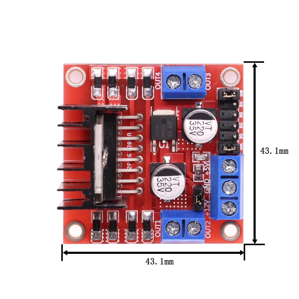 1 ~ 100 Stuks L298N DC Stappen - L298N Motor Driver recensie en prijs