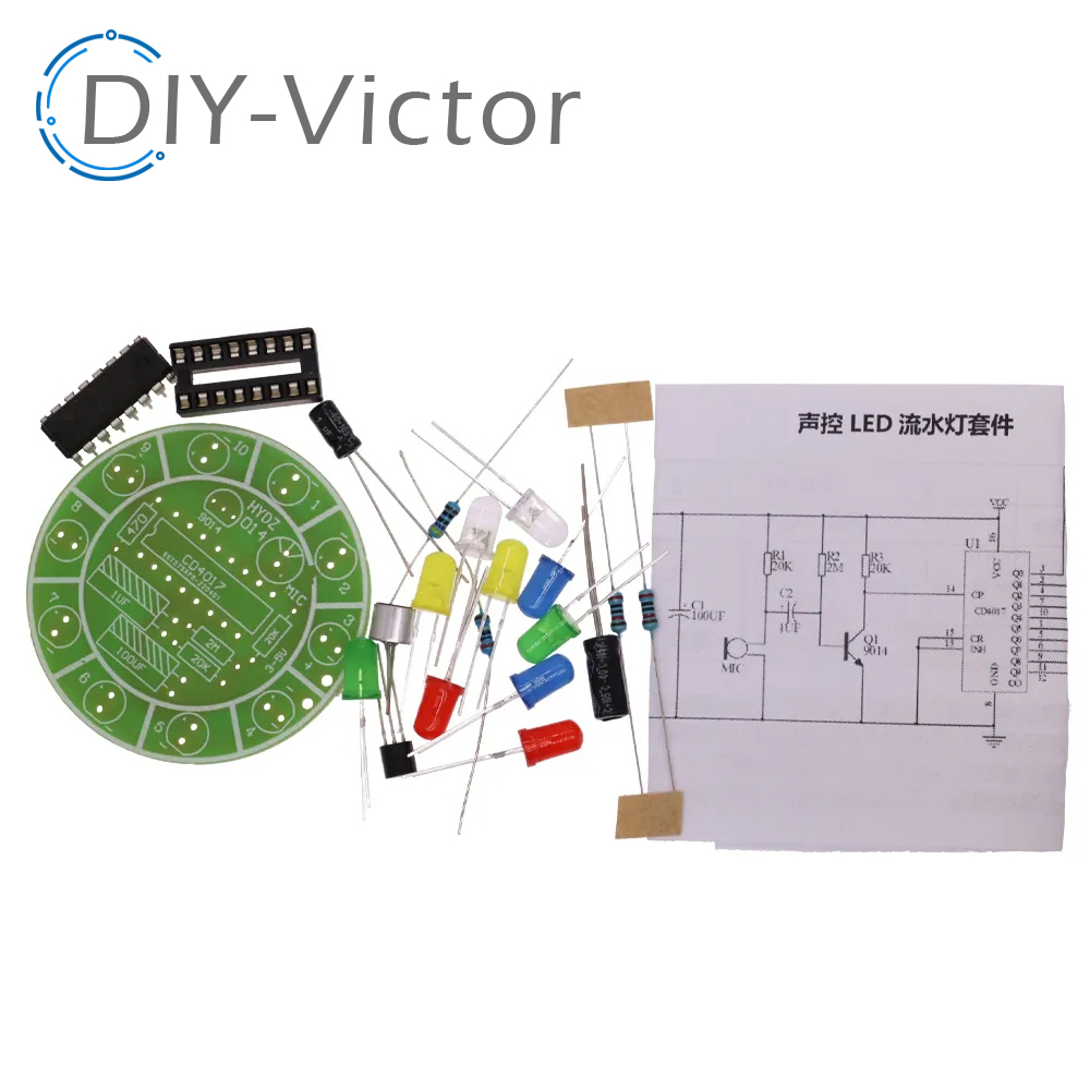 Cd4017 Kleurrijke Spraakbestur - Diy Electronics Lab recensie en prijs