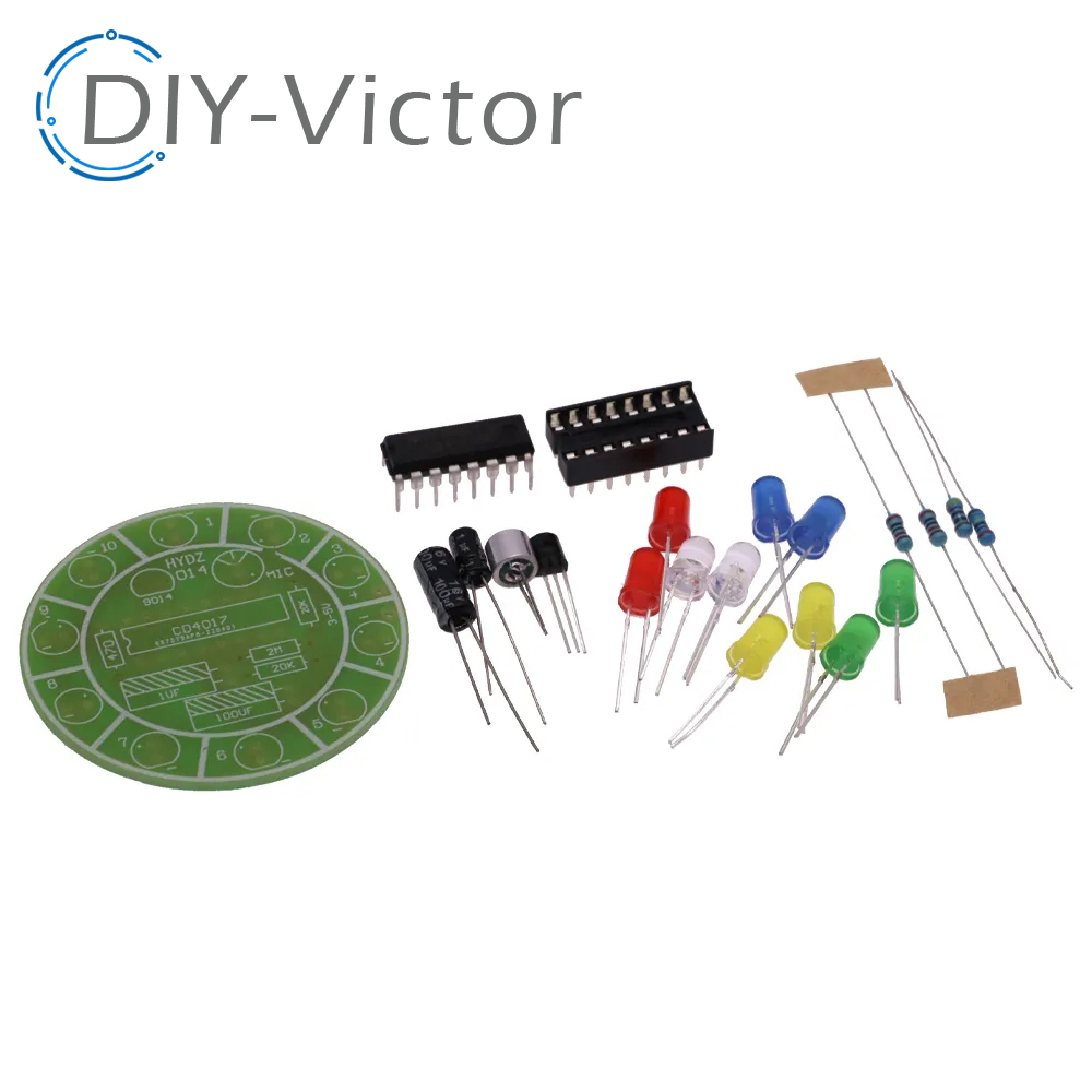 Cd4017 Kleurrijke Spraakbestur - Diy Electronics Lab recensie en prijs