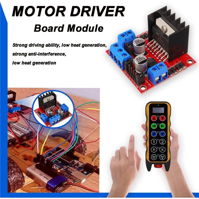 AEE7-4 Stuks L298N Motor Drive - L298N Motor Driver recensie en prijs