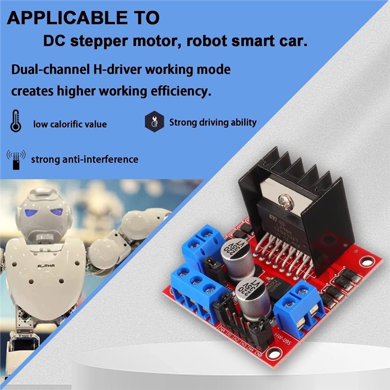 AEE7-4 Stuks L298N Motor Drive - L298N Motor Driver recensie en prijs