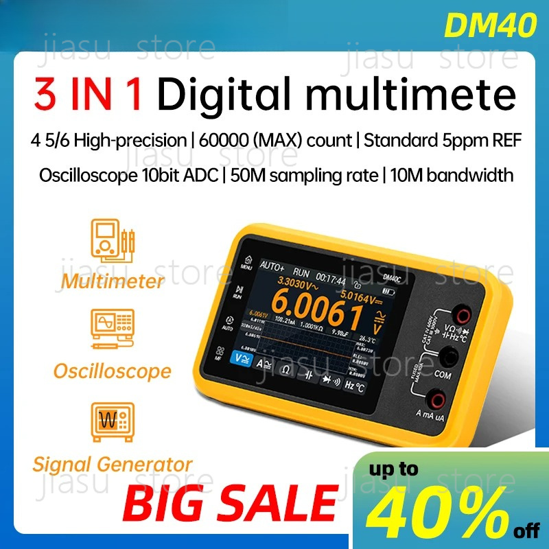 Alientek Dm40 3-in-1 multimete - Multimeter Digital recensie en prijs