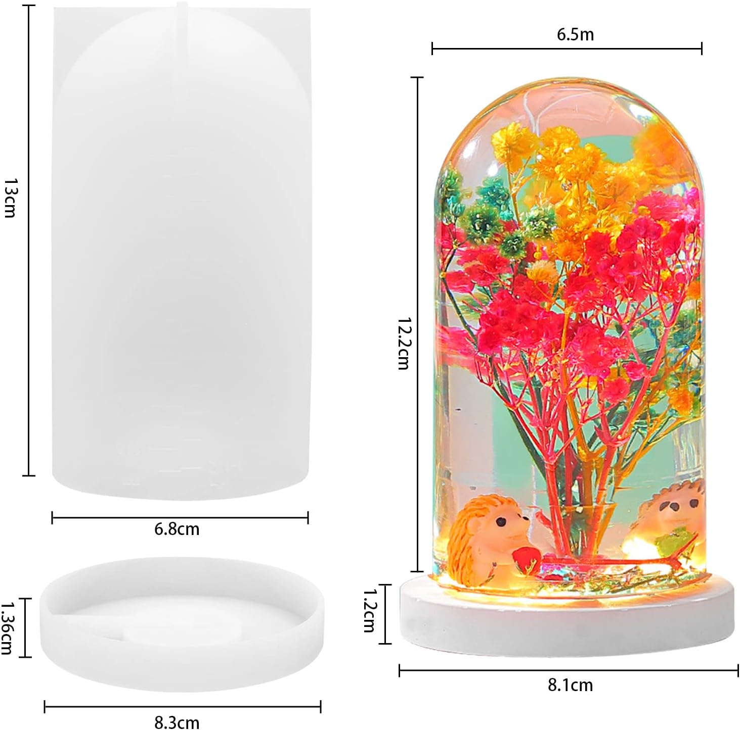 DIY Kristal Epoxyhars Mal Led  - Diy Lamp Electronics recensie en prijs