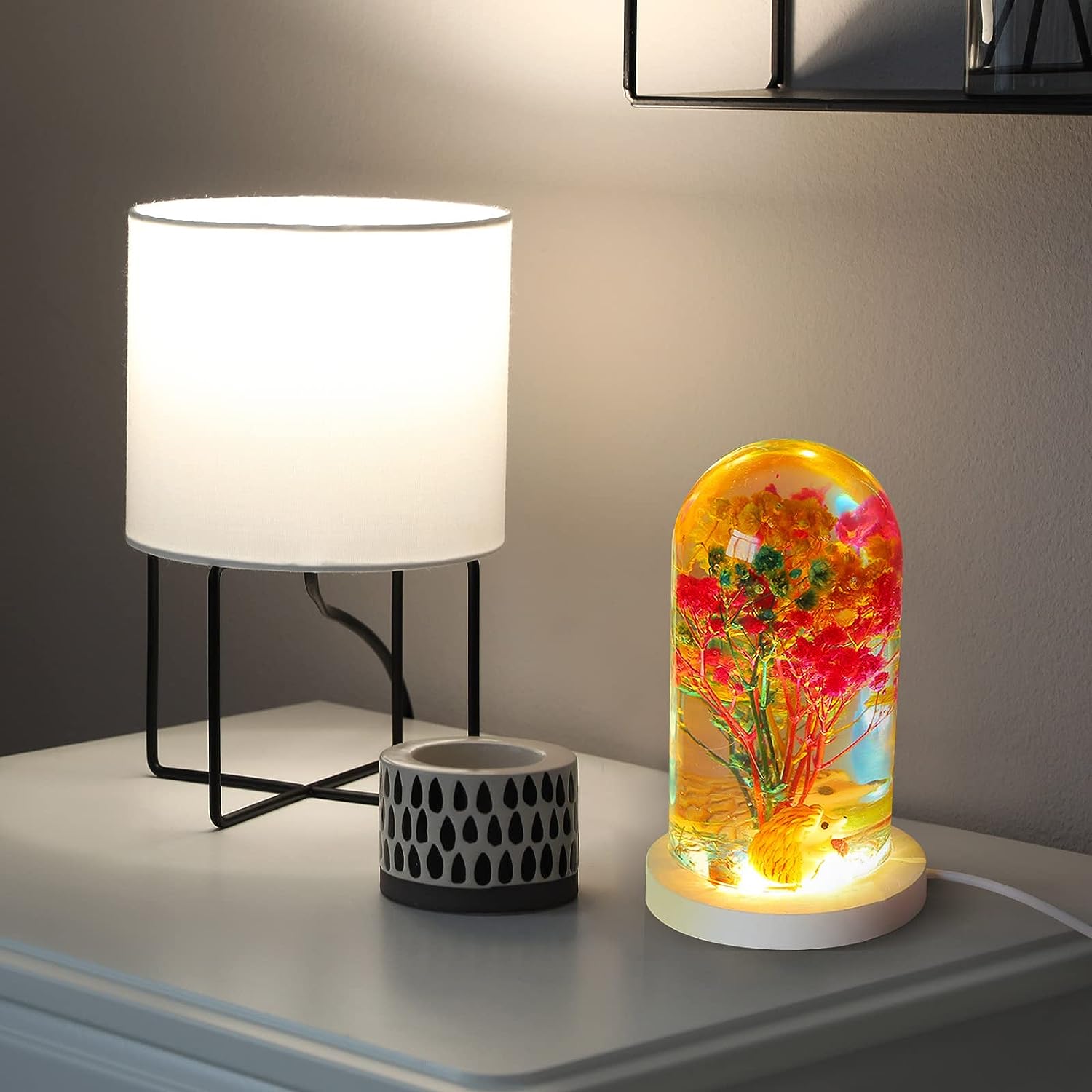 DIY Kristal Epoxyhars Mal Led  - Diy Lamp Electronics recensie en prijs