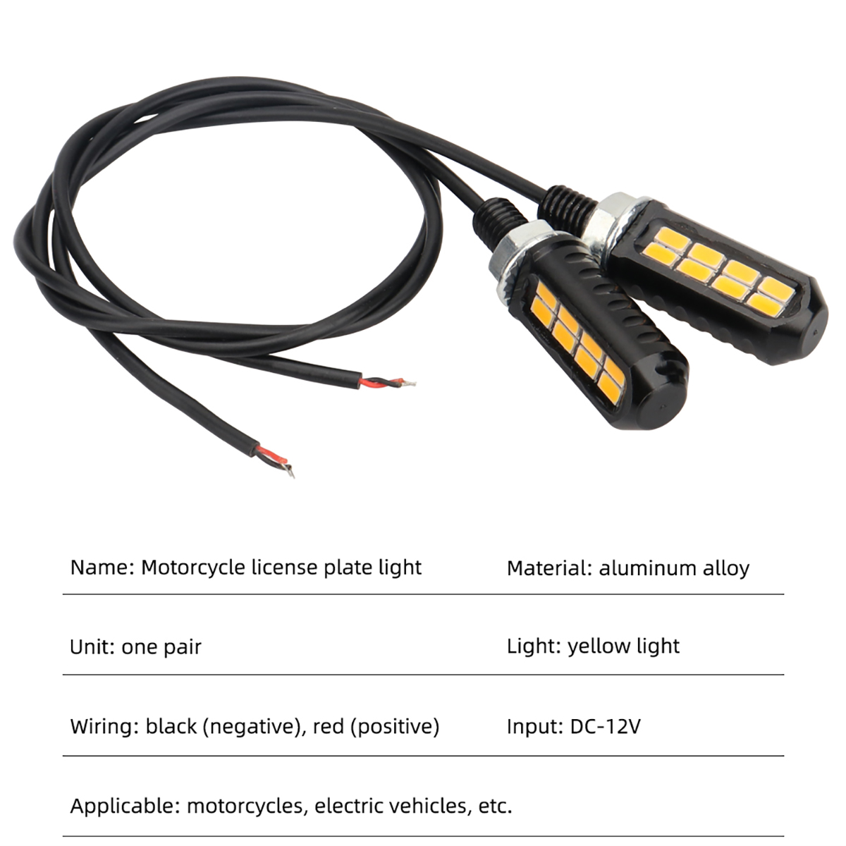 1 paar motor LED lampjes 8SMD  - Diy Lamp Electronics recensie en prijs