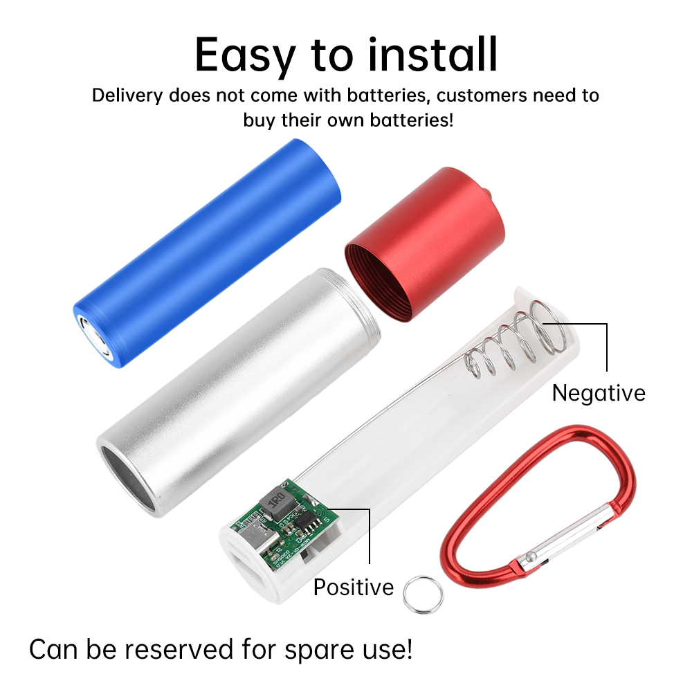 5V 2A 1x18650/21700 USB Type-C - Diy Box Electronics Mall recensie en prijs