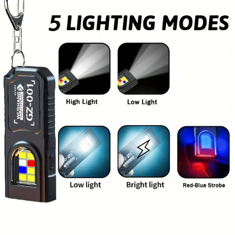 Multifunctionele sleutelhanger - Diy Lamp Electronics recensie en prijs