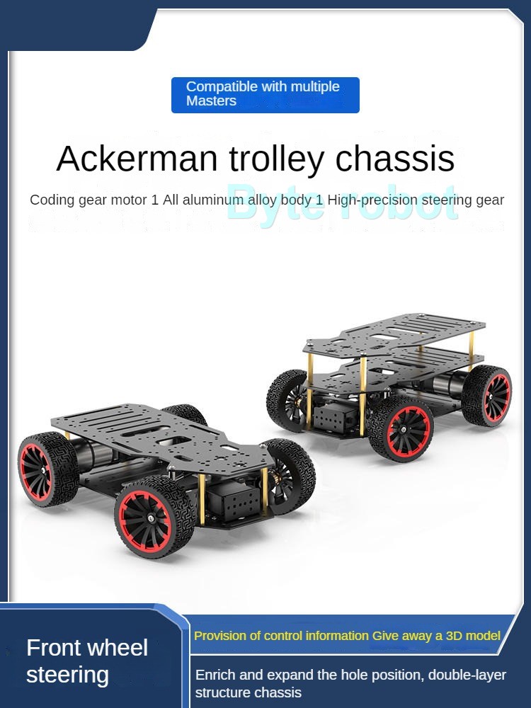 5KG Belasting 4WD Robot Auto M - Diy Kit Elektronik recensie en prijs