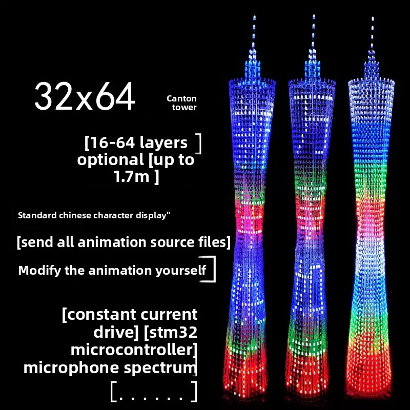 64-laags Canton Tower DIY elek - Diy Kit Elektronik recensie en prijs