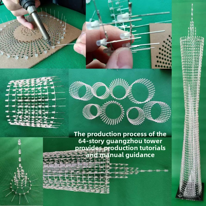 64-laags Canton Tower DIY elek - Diy Kit Elektronik recensie en prijs