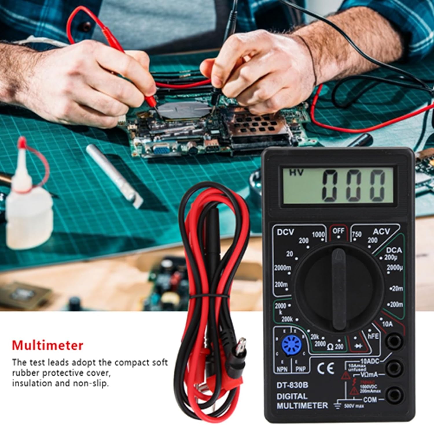 Digitale multimeter, DT-830B M - Multimeter Digital recensie en prijs